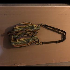 Trouble print bag with a zipper inside !